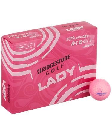Bridgestone Lady LBWXJ Golf Ball safety pink
