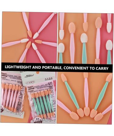 FOMIYES 2 Sets Eye Shadow Brush Ladies Suits Eyeshadow Makeup Sponge Dual Sides Eyeshadow Travel 7.4X1cmx2pcs As Shownx2pcs - Buy Online on GoSupps.com
