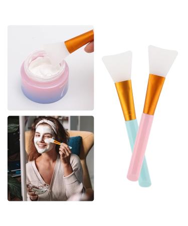 Silicone Facial Mask Applicator & Skin Care Tools Set - 4 Pcs Face Scrubber Mask Brush & Lip Exfoliator for Flawless Skin - Buy Online on GoSupps.com