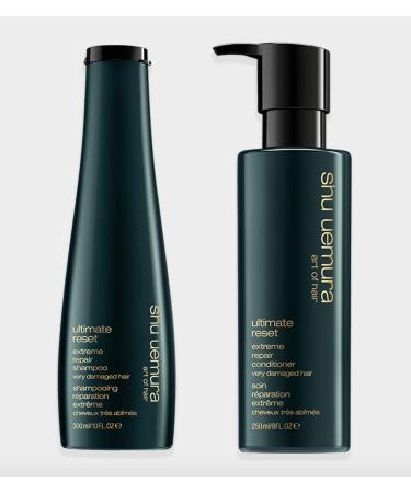 Shu Uemura Ultimate Reset Shampoo 10 Ounce and Conditioner 8 Ounce Set