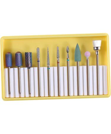 FOMIYES 3 Sets Diamond Nail Bit Manicure Drill Bits Manicure Pedicure Bit Nail File Drill Bits Grit Nail Art Supplies Cuticle Drill Bits Manicure Tools Nail Grinding Head Gravel Polisher 5x1cmx3pcs Yellowx3pcs - Buy Online on GoSupps.com