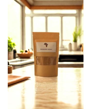 Ground Ginger 50g 100% Natural Powdered Spice for Drinks Exotic Dishes and Marinades Resealable Bag - Buy Online on GoSupps.com