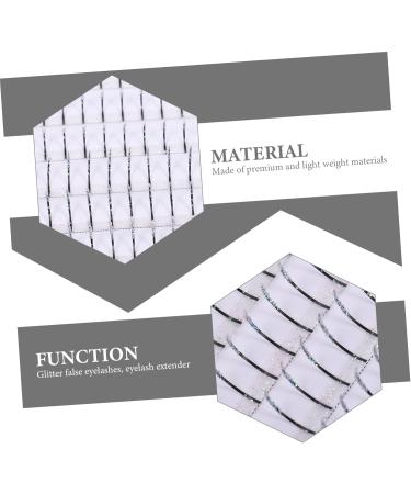 DRESSOOS 1 Box glitter false eyelashes glitter spike lashes glitter lash clusters colored lash strips fake eyelash kit para pesta as lash extension High-grade fiber Miss shine extend - Buy Online on GoSupps.com