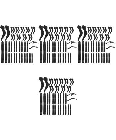 Healeved 80 Pairs Anti-Slip Cover For Glasses Nerd Wax Glasses Holder For Behind The Ear Temple Holder For Glasses Temple Ear Hook For Glasses Silica Gel Child Glasses Strap Non-Slip