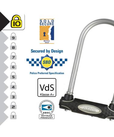Master Lock Ironsafety Lock - Secure Gold Certified Bicycle Lock with Bracket - 8195EURDPROCOLS - Ideal for Bicycles - International Shipping Available - Buy Online on GoSupps.com