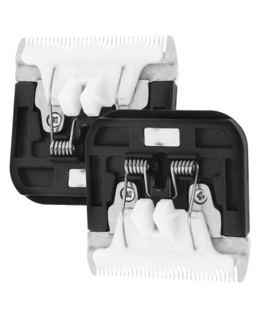 Gatuida 2 pi ces Lames de Rechange pour Tondeuse lectrique pour Animaux T te Coupe troite R sistante Facile Installer Adapt e Aux Tondeuses pour Chiens et Toilettage Pr cis