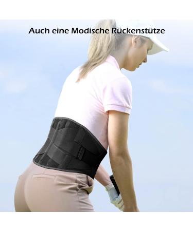 Freetoo Back Support Belt for Men & Women - Breathable 5 Stays XXL (130-165cm) | Ideal for Sports & Comfort - Shop Internationally! - Buy Online on GoSupps.com