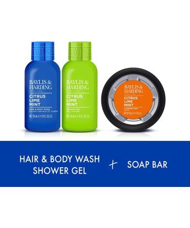 Baylis & Harding Men's Car Tin Gift Set - Citrus Lime & Mint, Vegan Friendly (1 Pack) - Buy Online on GoSupps.com