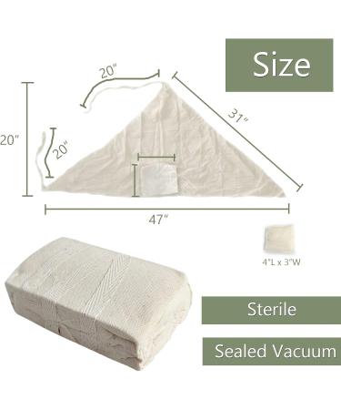 Triangular Emergency Trauma Bandage - Sterile First Aid Fracture Splint & Wound Dressing for Burns | International Shipping - Buy Online on GoSupps.com
