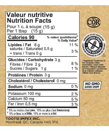 Yupik Natural Almond Butter 454 g Kosher Gluten-Free GMO-Free Creamy Nut Butter Only Almonds No Added Sugar No Additives Smooth Spread Source of Fiber Ideal for Snacks & Recipes - Buy Online on GoSupps.com