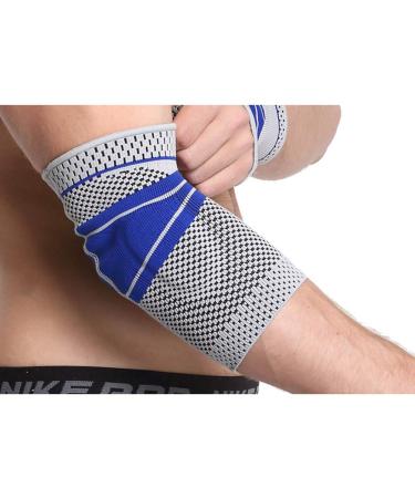 Sports Compression Elbow Sleeves | Padded Elbow Guard for Men | International Shipping - Buy Online on GoSupps.com