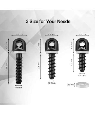 Sling Swivel Bolt 3pcs Set | Bolt Mounting Screws Kit for Rifles Slings & Bipod Sleeves - Buy Online on GoSupps.com