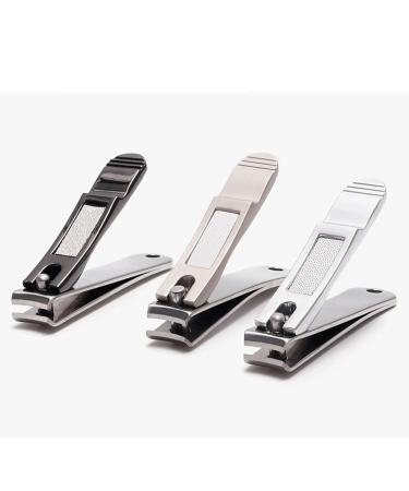 SVAASA Nail Clippers Nail Clippers Set Stainless Steel Fingernail and Toenail Clippers Nail Cutter (Color : Schwarz Size : Small) Small Schwarz - Buy Online on GoSupps.com