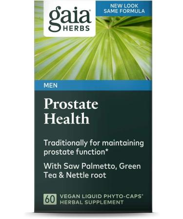 Gaia Herbs Prostate Health | 60 Vegan Liquid Phyto-Caps | Natural Support - Buy Online on GoSupps.com