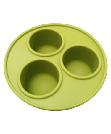 PERZOE Dog Treat Molds Homemade Freezable Silicone Mold Easy Clean Dog Ice Cube Trays for Chocolate Candy Jelly Ice Cube Dog Treats Green