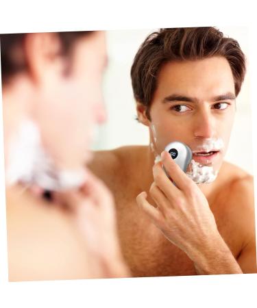 Portable Electric Shaver for Men - Mini Razor & Travel Shaver - Compact Silver Design - Buy Online on GoSupps.com