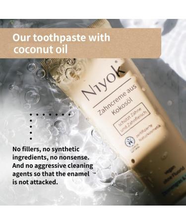 Natural Cosmetics Fluoride Free Natural Coconut Oil Toothpaste Peppermint Lemon 75 ml 3-Pack Peppermint Lemon 2.53 Fl Oz (Pack of 3) - Buy Online on GoSupps.com