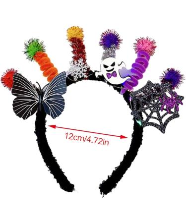 TQUXNGA Stem Halloween Headband Hairband Cosplay Costume Headpiece for All Age Festival Hair Decoration Witch - Buy Online on GoSupps.com