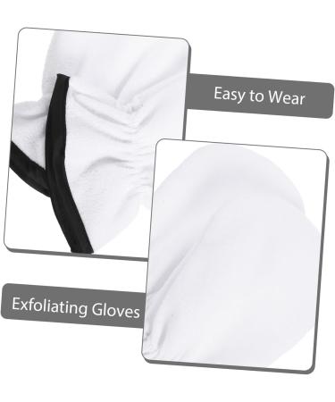 FOMIYES 2 Pairs Maintenance Essential Oil Gloves Hot Wax Mitts Hand Wax Gloves Paraffin Wax for Feet Warmer Hand Care Mittens Hand Mitts Paraffin Hand Mittens Flannel Cosmetic Spa White - Buy Online on GoSupps.com