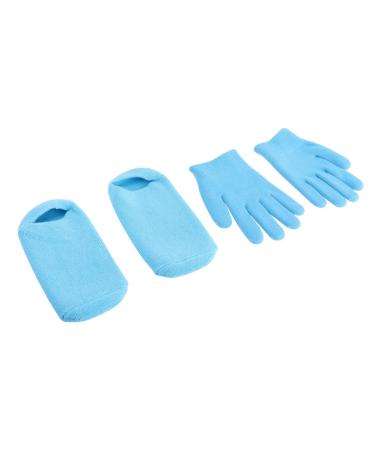 minkissy Gloves Spa Socks Gel Socks for Moisturizing Spa Gel Socks Moisture Socks Hand