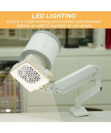 Aspirateur Ongles Universel Support De Table Ventilateur Silencieux Aspiration Puissante Pour Salons De Manucure/Soins Domicile - Buy Online on GoSupps.com