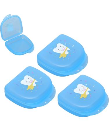 Buy Verdant Touch Retainer Case - 3PCS Dental Orthodontic Container for Mouthguards | Durable & Portable Blue Retainer Box - Ship Internationally! - Buy Online on GoSupps.com