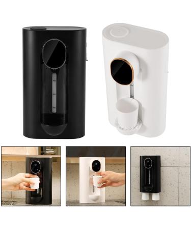 Shop HPLIVE Automatic Mouth Rinsing Device - Contactless Oral Flushing 540 ml Magnetic Cups 3 Dosing Levels (Black) - International Shipping Available - Buy Online on GoSupps.com