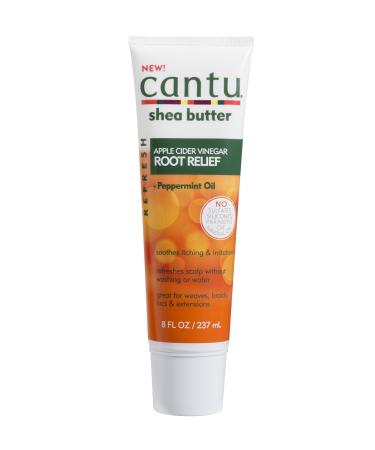 Cantu Refresh Root Relief with Apple Cider Vinegar and Peppermint Oil, 8 Ounce