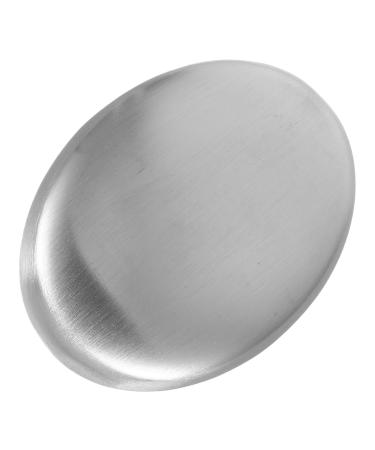 GANAZONO Savonnette D sodorisant en Acier Inoxydable Barre Pratique limination Odeurs la Cuisine Mains Oignon Ail Poisson Usage Domestique