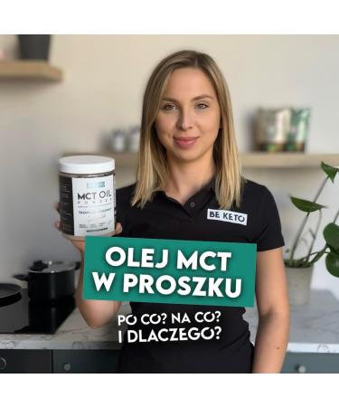 Be Keto MCT Oil Powder UNFLAVOR 300G Ideal for Keto Ketosis and Ketogenic Diets Zero Net Carbs Energy boost - Buy Online on GoSupps.com