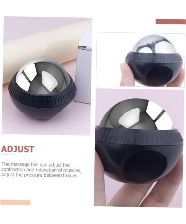 Fomiyes Stainless Steel Massage Globe - 5-Stage Manual Massage Ball for Muscle Pain Relief & Cold Therapy - Buy Online on GoSupps.com