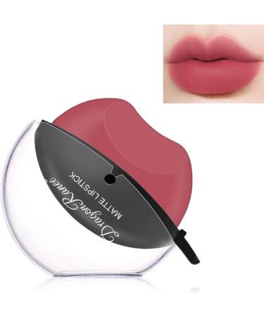 Velvety Lip Gloss Non-Stick Lip Gloss Waterproof Cosmetic Lip Glaze Long Lasting Makeup for Women Girls Matte Lipstick Set - Buy Online on GoSupps.com