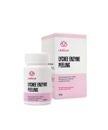 Lav lia Lychee Enzyme Peeling - Best Blackhead & Blemish Treatment Deep Pore Detox 100% Vegan & Instant Results - Buy Online on GoSupps.com