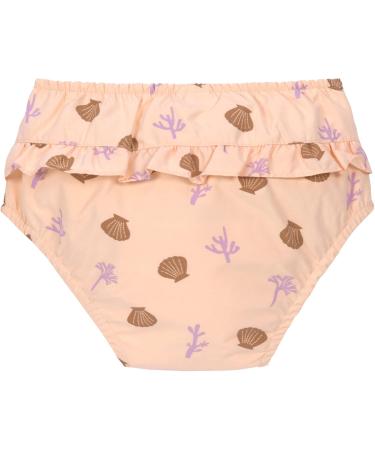 L SSIG Baby Swim Diaper | Swim Trunks for Babies 3-6 Months | Orange Pink Pebbles Design - Buy Online on GoSupps.com
