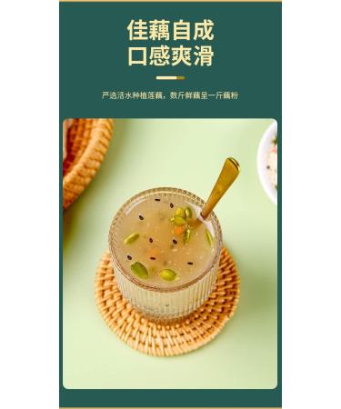 Fruit Nut Granule Lotus Root Powder Soup 500g/can Brewed Nut Lotus Root Powder Soup Nutritious Breakfast Substitute Porridge Delicious and Convenient Lotus Root Soup (3 can) - Buy Online on GoSupps.com