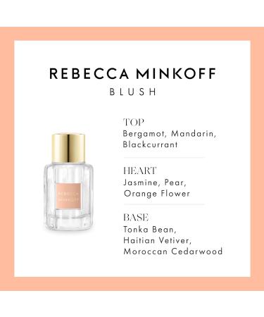 Rebecca Minkoff Blush - Bright Feminine Eau de Parfum Fragrance for Women - Notes of Bergamot Jasmine and Vetiver - Long Lasting Fragrance - 3.4 oz Cedar - Buy Online on GoSupps.com