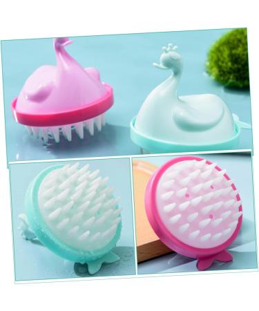 Buy Gleavi 4-Piece Massage Shampoo Comb Set - Curved Scalp Brush for Hair Care & Peeling Treatment - International Shipping Available - Buy Online on GoSupps.com