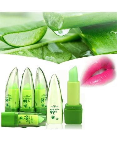 ROPALIA 99% Aloe Vera Jelly Lipstick - Color Changing Moisturizing Balm & Lip Gloss for All Skin Types - Buy Internationally - Buy Online on GoSupps.com
