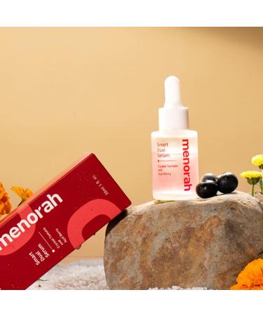 Menorah Skincare Daily Skincare Set | 4-Step Routine | Free Skincare Headband | Gentle Cleansing Mousse Hydrating Spray Dual Serum & Milky Cream for Men & Women - Buy Online on GoSupps.com