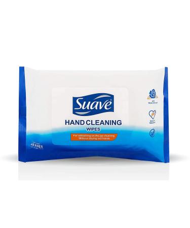 Suave Refreshing Hand Cleaning Wet Wipes with Vitamin E (48 Count)