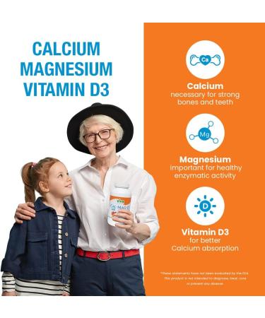 Viva Vitamins CalMagD - Calcium 600 Magnesium 300 + Vitamin D - 250 Tablets - Buy Online on GoSupps.com