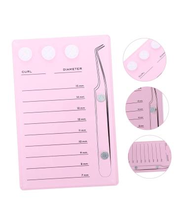 Shop Magnetic Eyelash Board - Suction Eyelash Tray & Grafting Tools | Pink Makeup Supplies for Perfect Eyelash Display - Buy Online on GoSupps.com