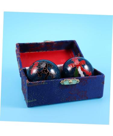 Tovinanna 2nd Hand Stress Reduction Balls - Baoding Iron Balls for Relaxation & Period Relief - Buy Online on GoSupps.com