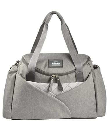B aba - wrap pocket Sydney II - Modulable large capacity - large cocoon winding area - insulating compartment for baby food fastening system for strollers handles - grayed