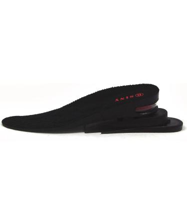SINY 3-Layer 2.5 Height Increase Taller Insole Shoes Pad Air Cushion for Women - Black Lift Kit - Buy Online on GoSupps.com