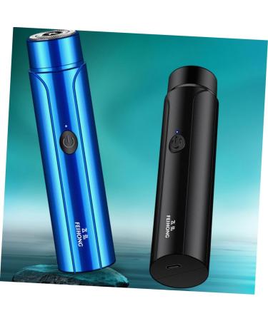 Buy 2 Sets Electric Shaver for Men - Wear Resistant & Compact | Travel-Friendly Multi-Purpose Razor - Buy Online on GoSupps.com