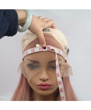 20-Inch Long Blonde Wig with Brown Roots | Synthetic Lace Front Soft Waves - Perfect for All Occasions - Buy Online on GoSupps.com