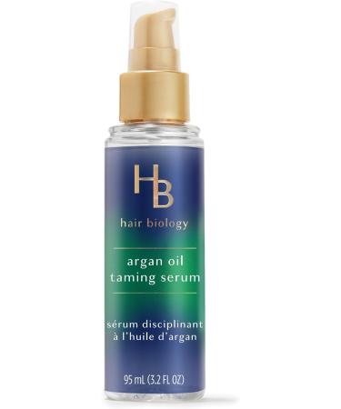 Hair Biology Argan Oil Taming Serum with Biotin for Dull Frizzy or Dry Hair 95 mL 95 ml (Pack of 1) - Buy Online on GoSupps.com