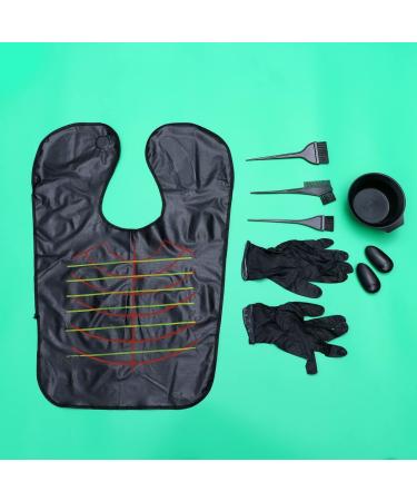 LALAFINA 1 Set Shampoo Cape Hair Coloring Kit Salon Hair Color Kit Hair Dye Kit Hair Tint Kits Hair Dye Tool Hair Color Clip Hair Coloring Combs Tools Paint Brush Disposable - Buy Online on GoSupps.com