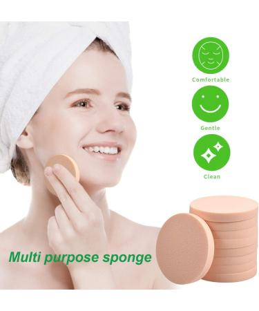 Dokpav 12 Pack Complexion Makeup Sponge Face Paint Sponge Set Round Sponge Puff for Liquid Foundation Creams and Powders - Buy Online on GoSupps.com